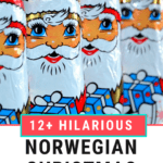 Hilarious Norwegian Christmas traditions and how we celebrate Christmas in Norway. #Norway #Christmas #VisitNorway #Scandinavia #ChristmasTraditions