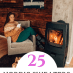 Danish, Nordic, Norwegian or Scandinavian sweaters. This list of 25 knitted sweaters from the Nordics has you covered, regardless of which you are looking for. #Comfy #Fashion #Sweater #Knits